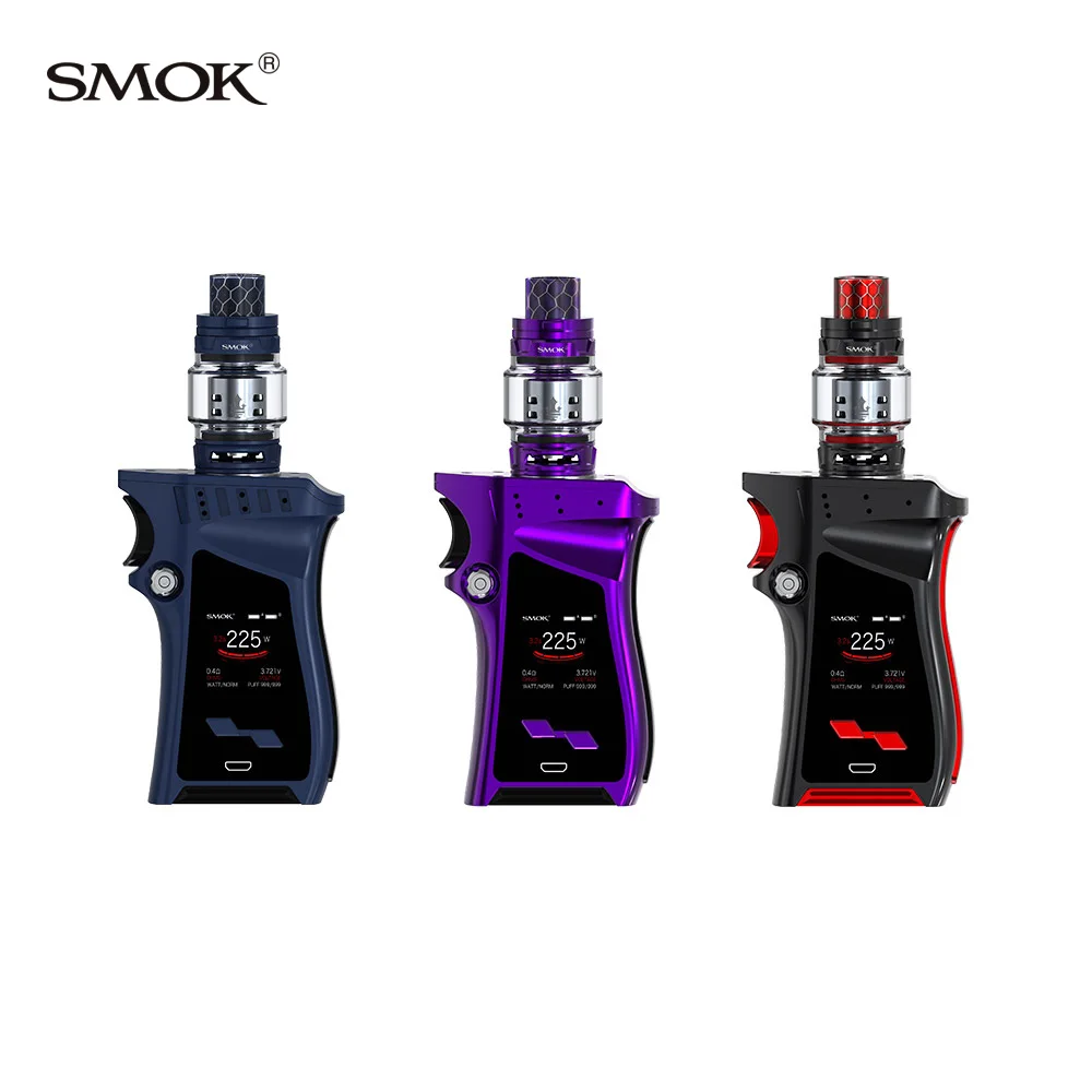Оригинальный Smok Mag правая рука 225 Вт коробка мод 8 мл Tfv12 Prince танк электронная