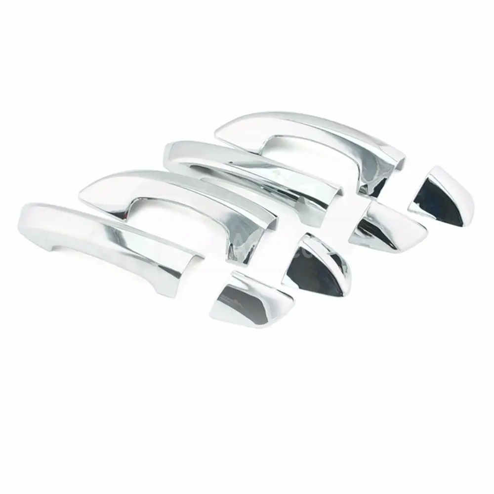Новый автомобиль экстерьер ABS Chrome дверные ручки поймать крышка планки 2810A