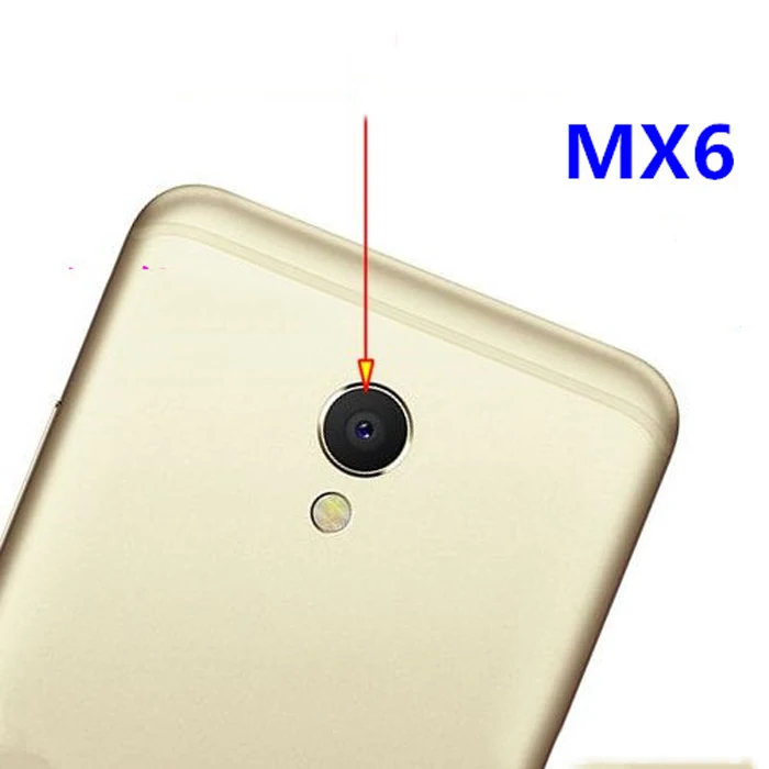 

New Ymitn Housing Back Camera glass Lens Cover with Adhesive replacement For Meizu MX6 ,Free Shipping