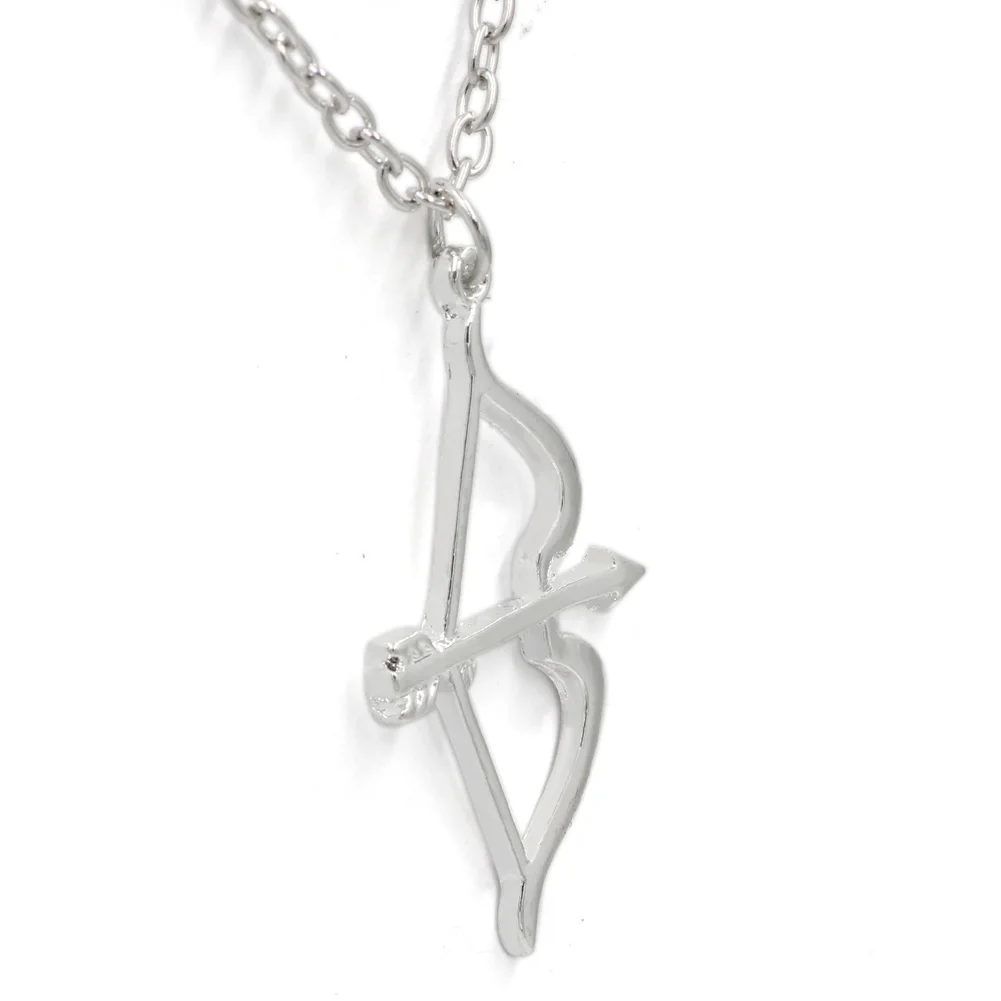 3 шт. новые модные горячие продажи Лук Подвеска со стрелой посеребренные