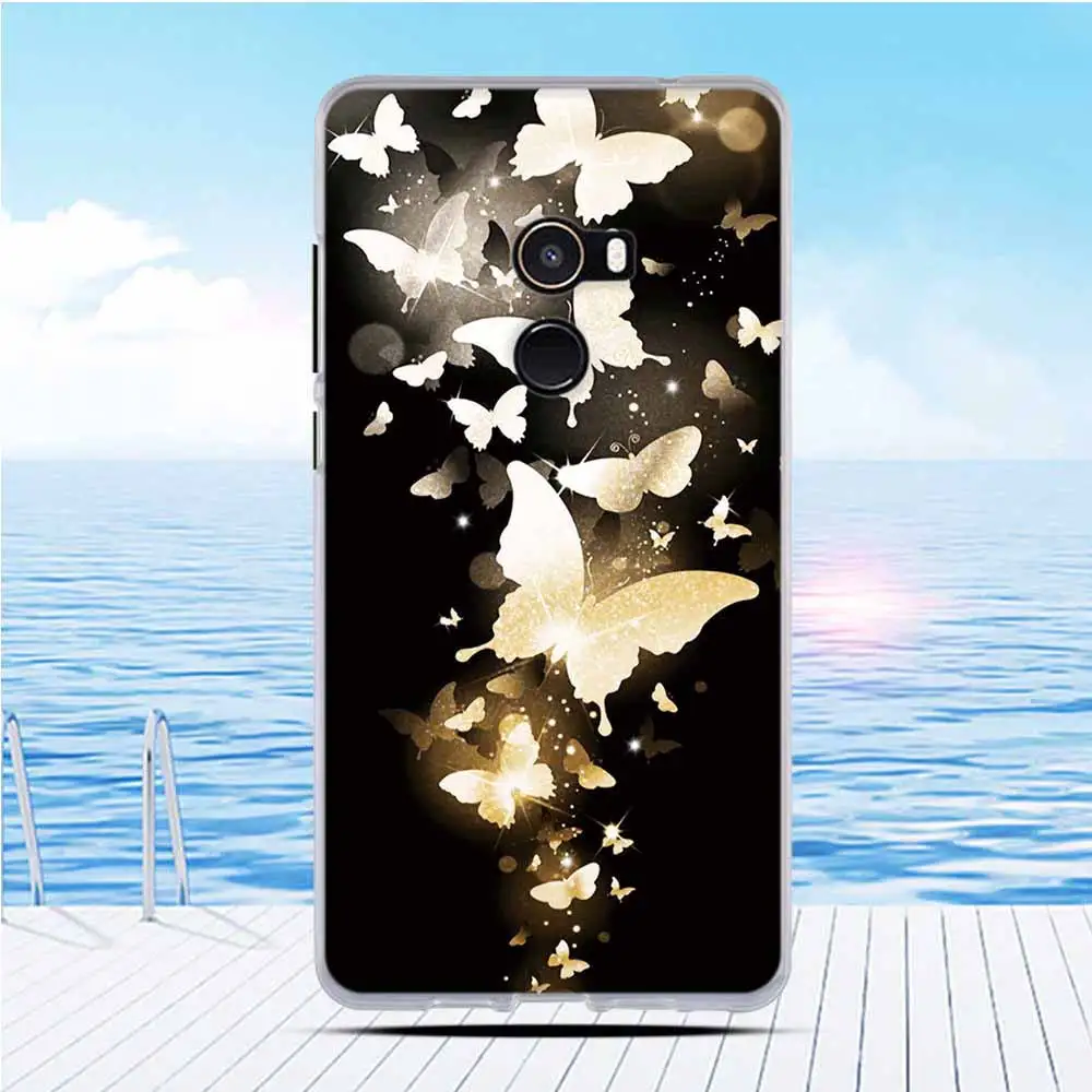 For Xiaomi Mi Mix 2 Case Cover for Evo Pattern Soft Silicone Coque Mix2 EVO 5.99&quot | Мобильные телефоны и аксессуары