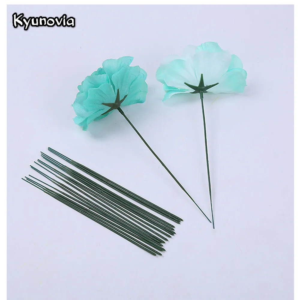 Kyunovia 10 шт. 6 см Маргаритка из шелка искусственные головки цветов DIY Свадебный шар