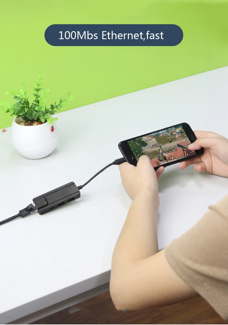 4 в 1 Зарядка OTG USB флэш диск фото ридер Ethernet адаптер для iPhone XS MAX 6 7 8 к LAN RJ45 проводной