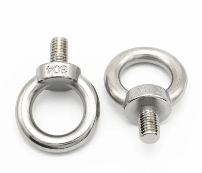 Болты с петлей M6/M8/M10/M12/M14/M16/M20 304 из нержавеющей стали|lifting eye bolt|eye boltstainless steel eyebolt |