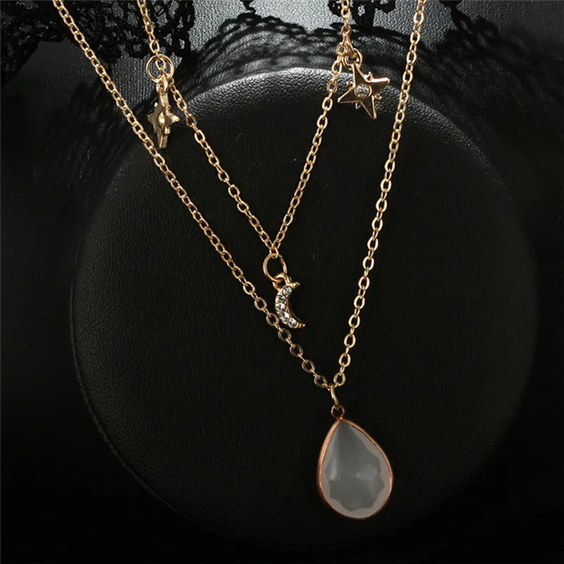 2021 Модное Новое двойное ожерелье для отдыха на море Пляжное ювелирное изделие