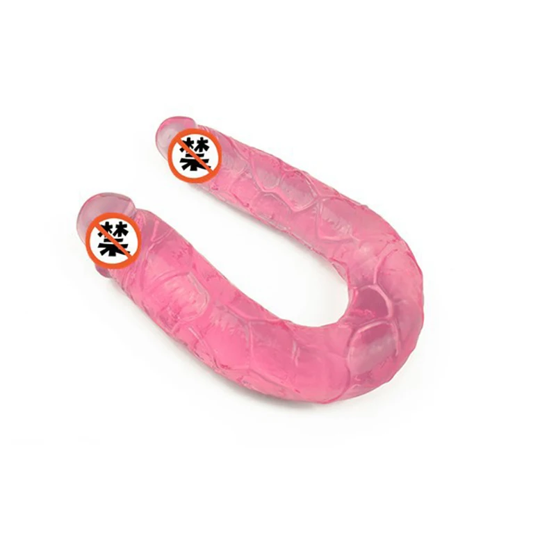 Female Double-head Simulation Penis Adult Products Masturbation Device Silicone Double-headed Snake GM-20 | Красота и здоровье