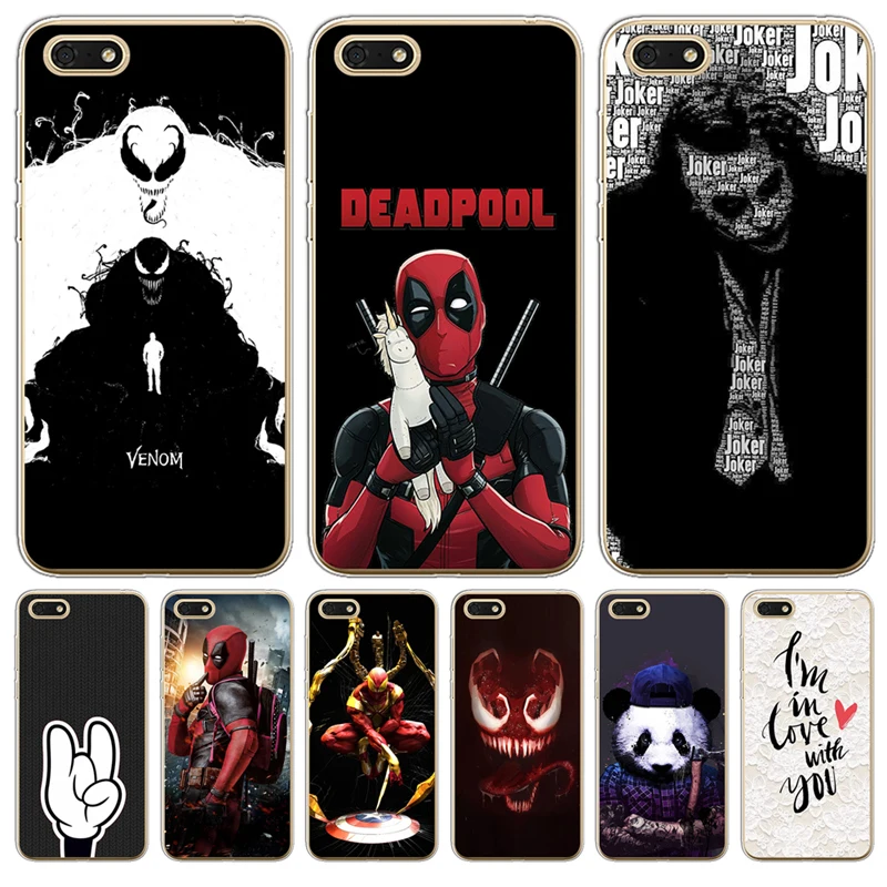 For Huawei P8 P9 P10 P20 P30 Lite Plus Pro P Smart 2017 Mate 9 10 20 Honor 6A 6X 7 7X 7C venom cartoon phone case cover joker |
