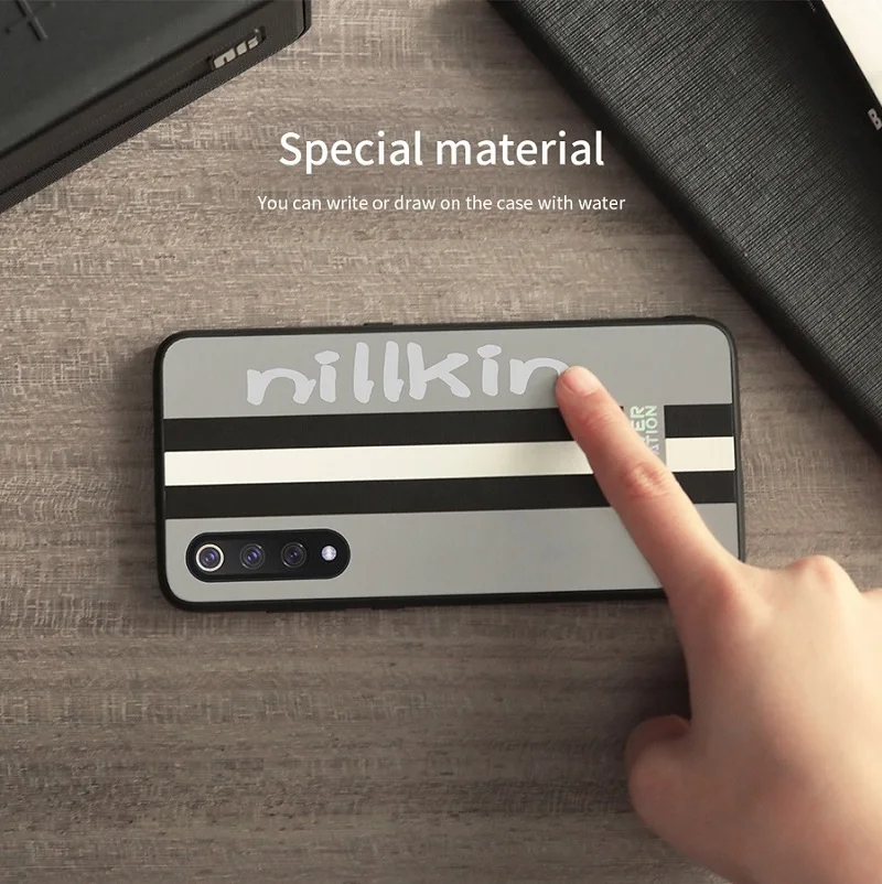 Чехол Nillkin Xiaomi mi 9 с отражающей полоской, защитный чехол на заднюю панель для Xiaomi mi 9 mi 9 Explore ore Global 6,39''