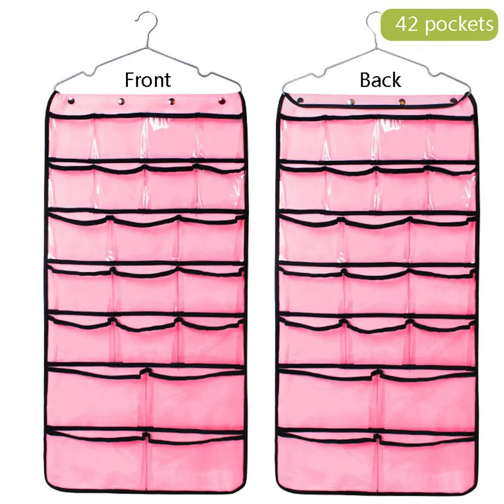 Домашний подвесной шкаф двухсторонние органайзеры 42 кармана подвесная