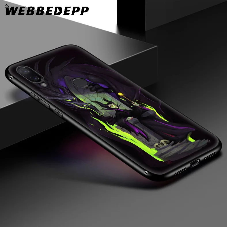 Мягкий чехол ведьмы Малефисента для Xiaomi Redmi K20 7A 4A 4X 5 5A 6 6A S2 Note 8 4 7 Pro Plus Prime |
