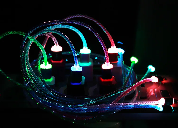 Светодиодный светильник 8pin USB кабель 1 м цвета красивый прочный кабель для зарядки и синхронизации данных для IPhone 6 5 5S для телефона android