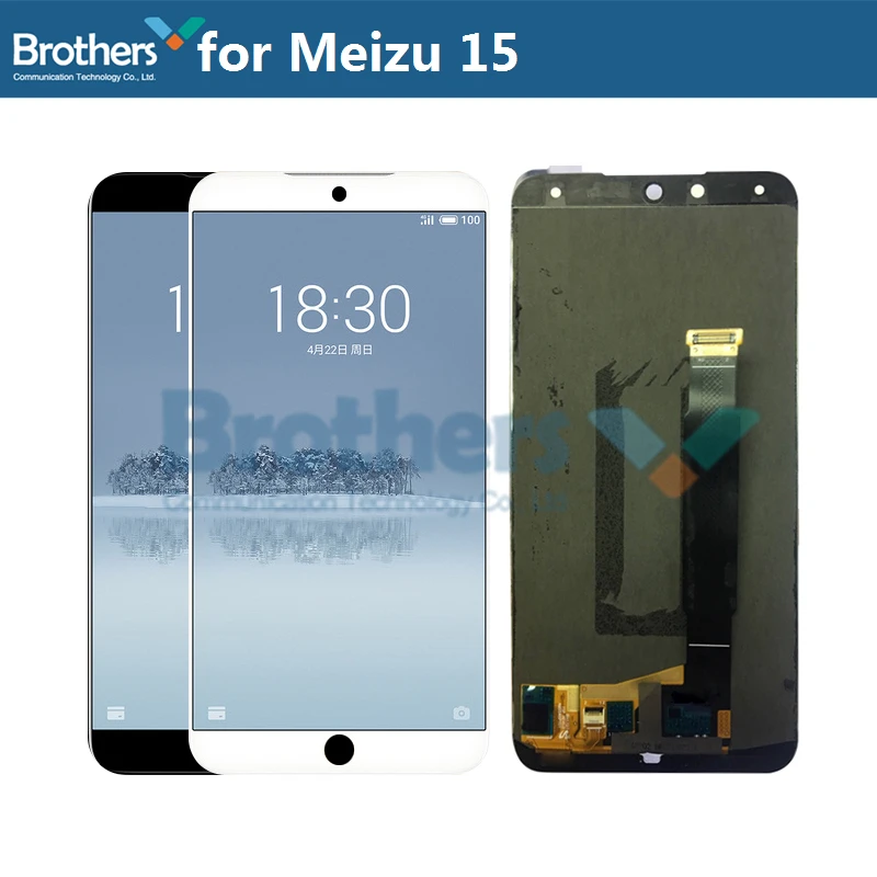 Для Meizu 15 15 Plus ЖК-экран ЖК-дисплей сенсорный экран дигитайзер для Meizu 15 Plus ЖК-сборка телефон Запасная часть