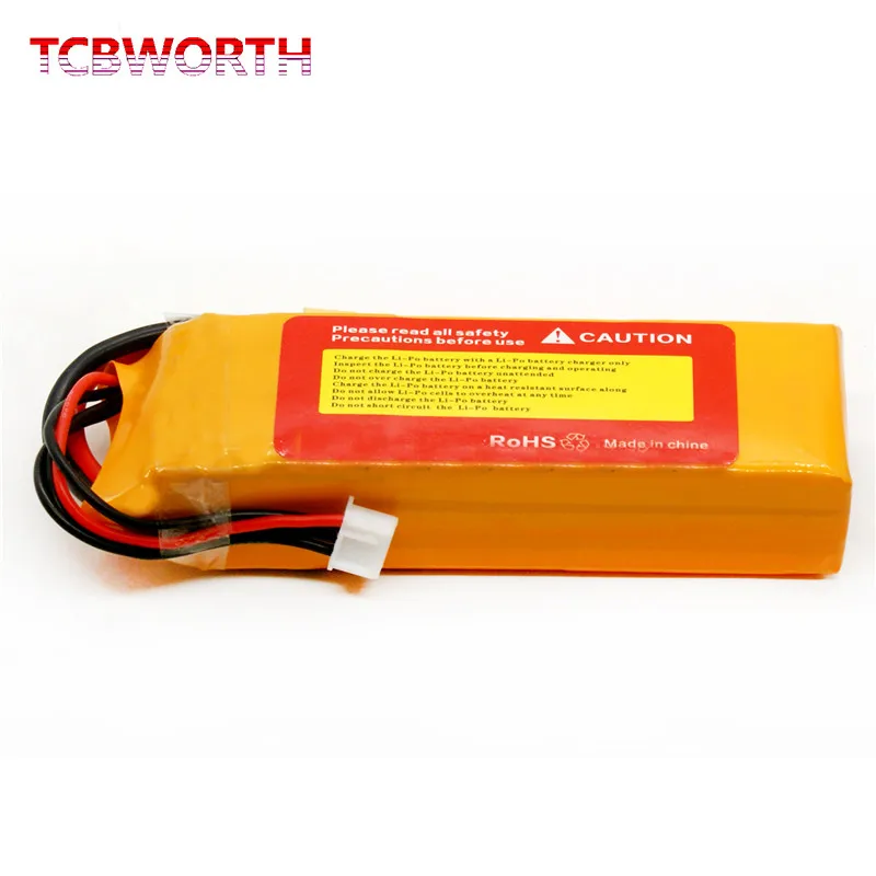 TCBWORTH Радиоуправляемый квадрокоптер Lipo аккумулятор 3S 11 1 V 2200mAh 40C-80C для