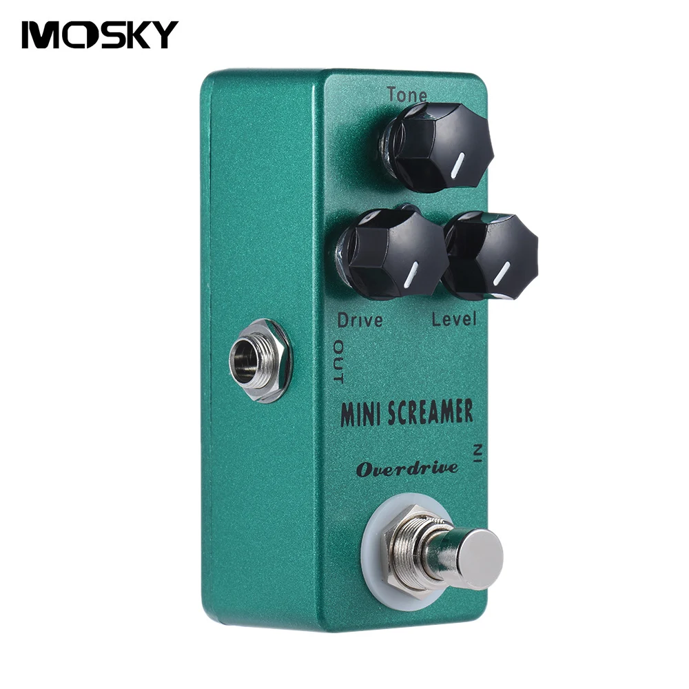 Mosky мини Screamer Tube Overdrive гитары педаль эффектов с Истинной Bypass и тон|guitar effect pedal|effect