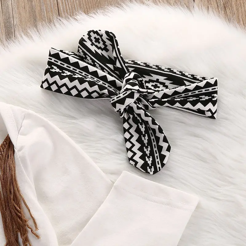 3 шт. детское боди с кисточками и повязкой на голову|bodysuit pants|baby girlclothes baby girl |