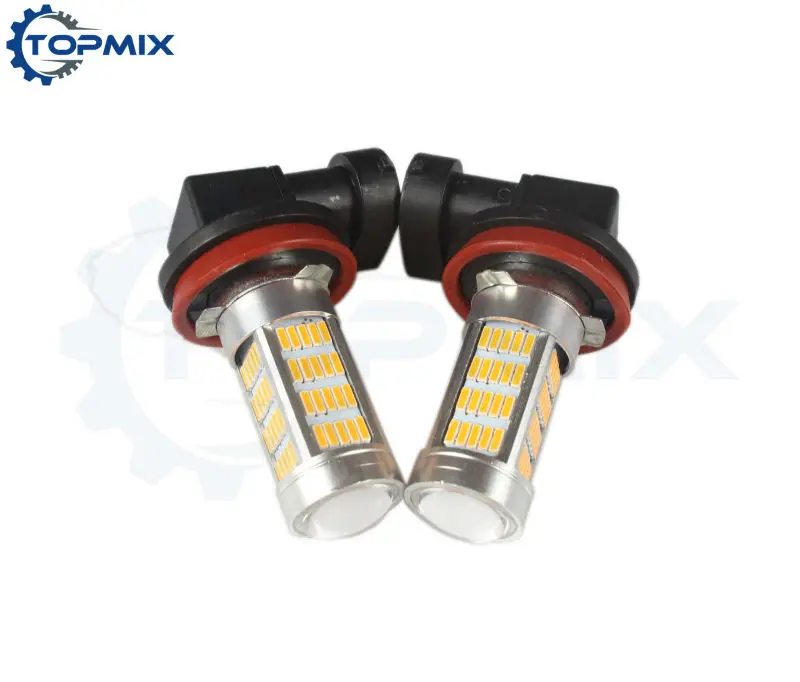 

2 шт., автомобисветодиодный светодиодные лампы H11 92SMD 4014 12 В