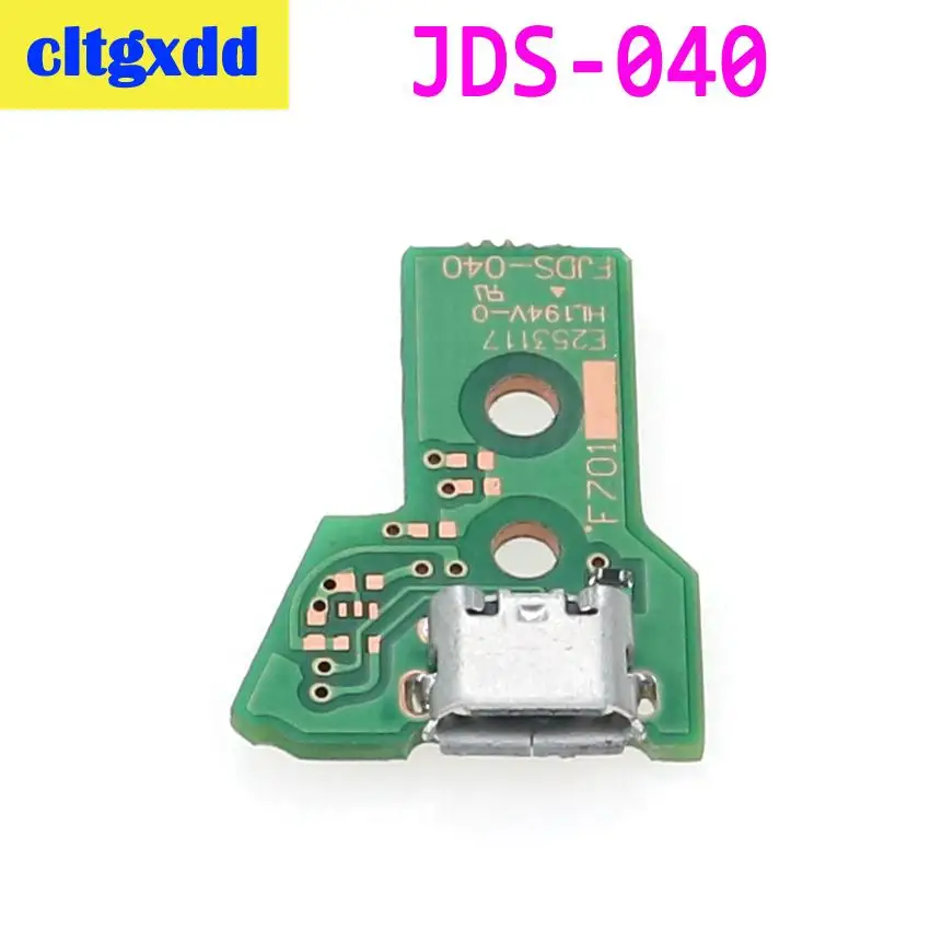 040 Cltgxdd для PS4 контроллер usb порт зарядки разъем платы 12Pin JDS 001 011 030 040 055 14Pin 001 соединительный кабель - Цвет: 040