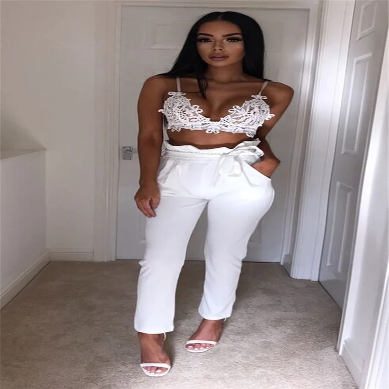 Fashion Summer Women Casual Sexy Solid High Waist Strappy Slim Skinny Leggings Stretchy Pants Jeggings Pencil New Arrival | Женская