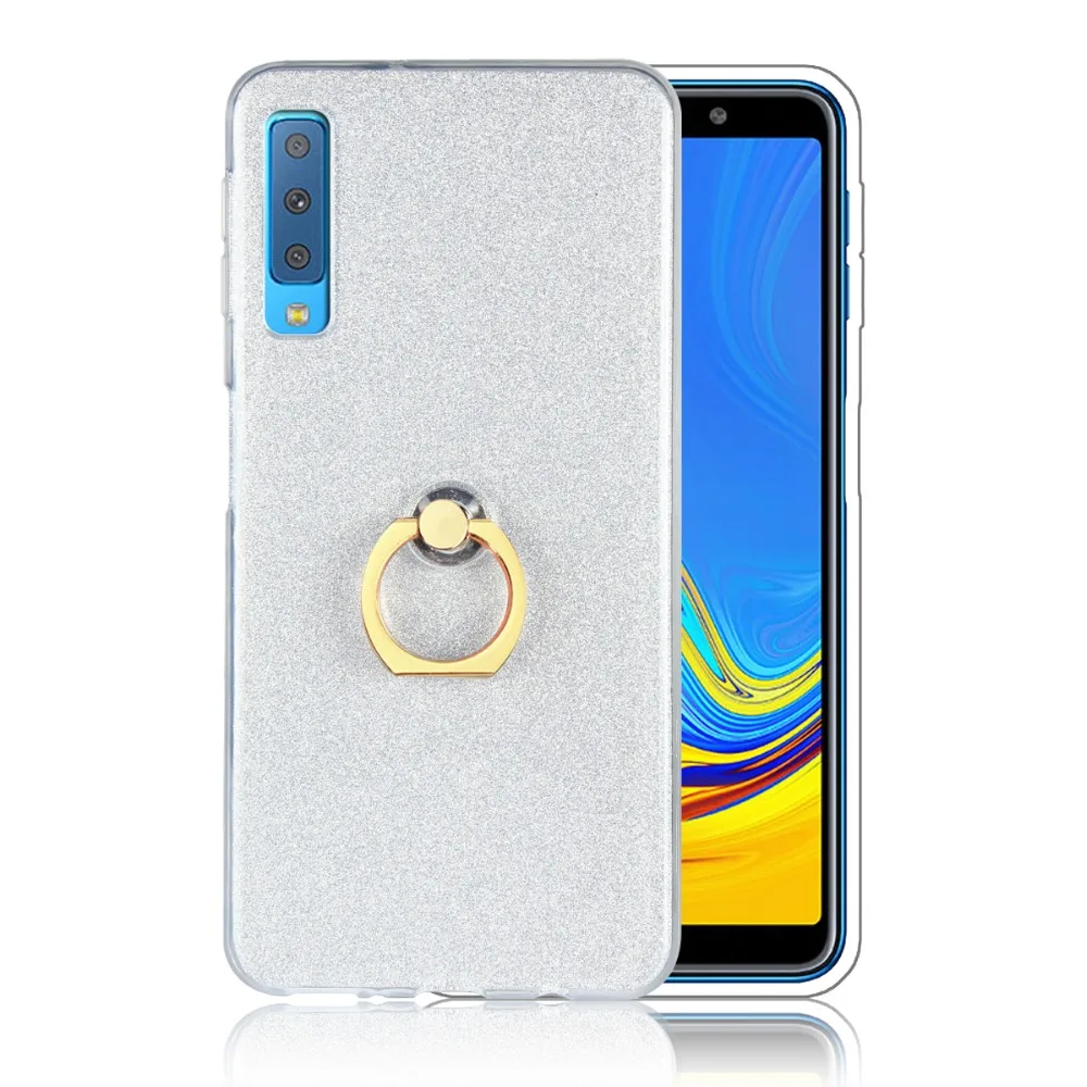 HENGDASHENG чехол для телефона Samsung Galaxy A7 2018/A750 анти-осень палец кольцо мобильный