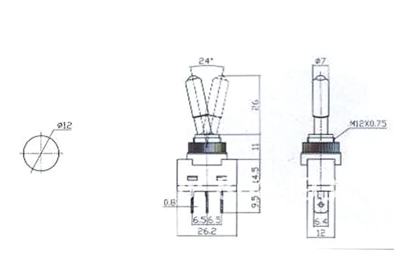 4 шт 12V 20A авто светодиодный светильник переключатель кулисный переключатель 3Pin SPST переключатель включения/выключения по выгодной цене для транспортных средств, лодки