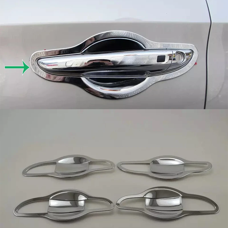 Аксессуары для автомобиля внешняя отделка ABS Хромированная боковая дверная