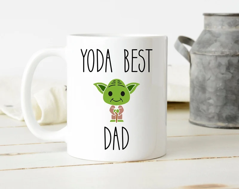 Yoda фигурка керамическая кофейная кружка милый Звездные войны кружка для молока на завтрак для детей подарок