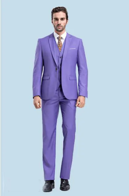 2019 хит продаж дешевые светло фиолетовые костюмы жениха пиджак и брюки жилет для