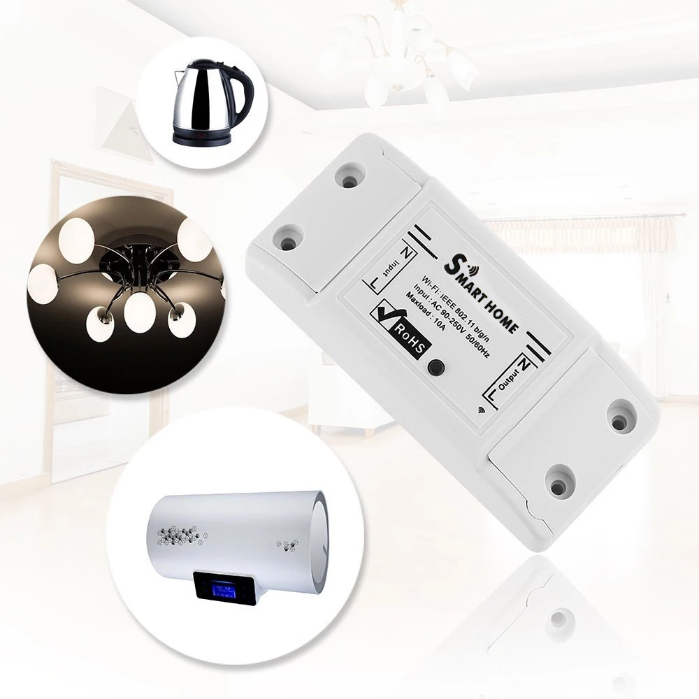 Новое обновление 2 0 Sonoff Wifi беспроводной универсальный модуль автоматизации