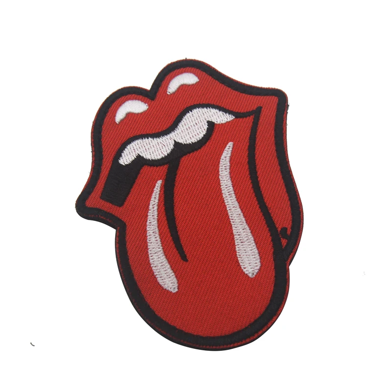 Язык губы ROLLING STONES The Rolling Stones музыка песни тяжелый металл панк Рок ролл Группа Логотип футболки нашивки значки аппликации