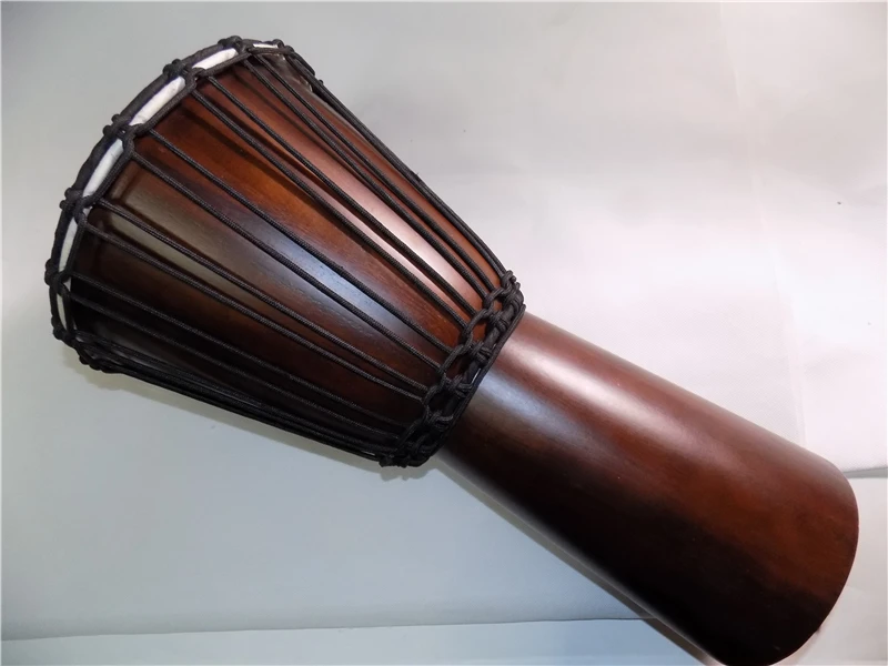 JinDi 1" Djembe барабан Африканский барабан корпус из красного дерева ударный музыкальный инструмент