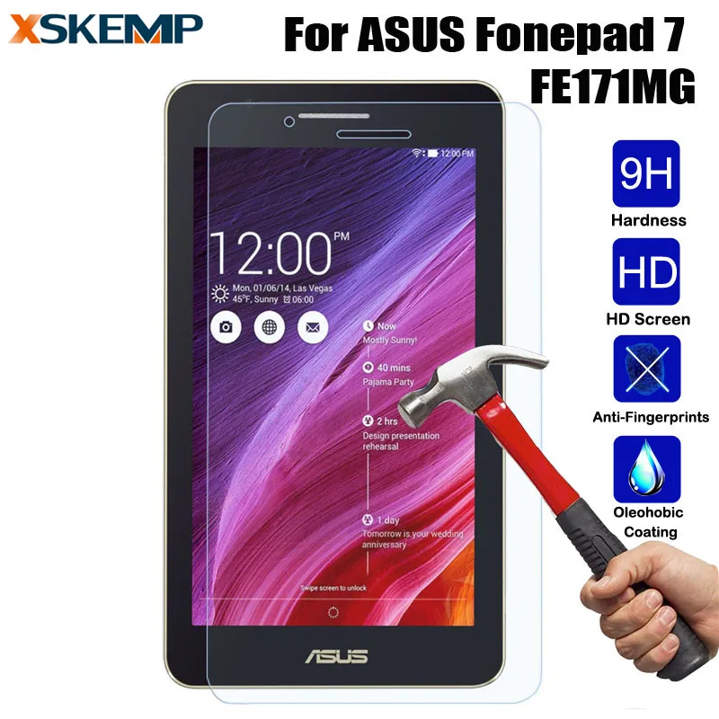 Высокопрозрачное усиленное взрывозащищенное Закаленное стекло LCD HD для ASUS Fonepad7