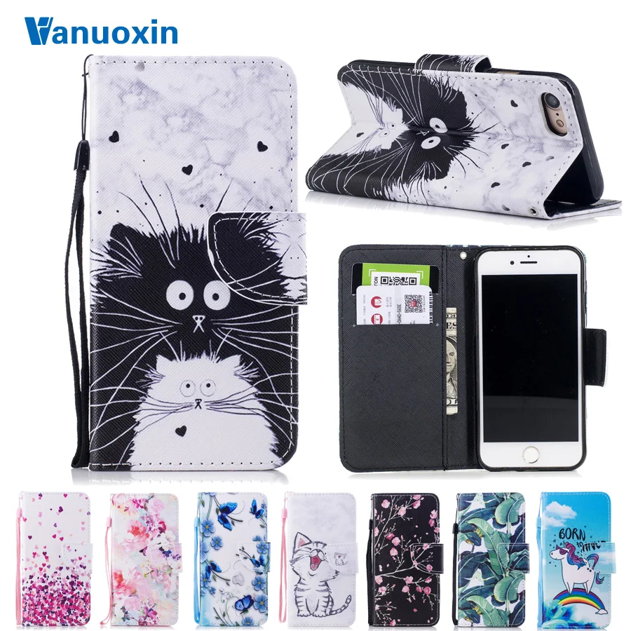 Кожаный чехол для Fundas iphone SE 5, 5S, 6, 6 S, X, 10, 7, 8 plus, чехол для Coque iphone XS, чехол для MAX XR Capa, откидной Чехол-кошелек, чехлы для телефонов
