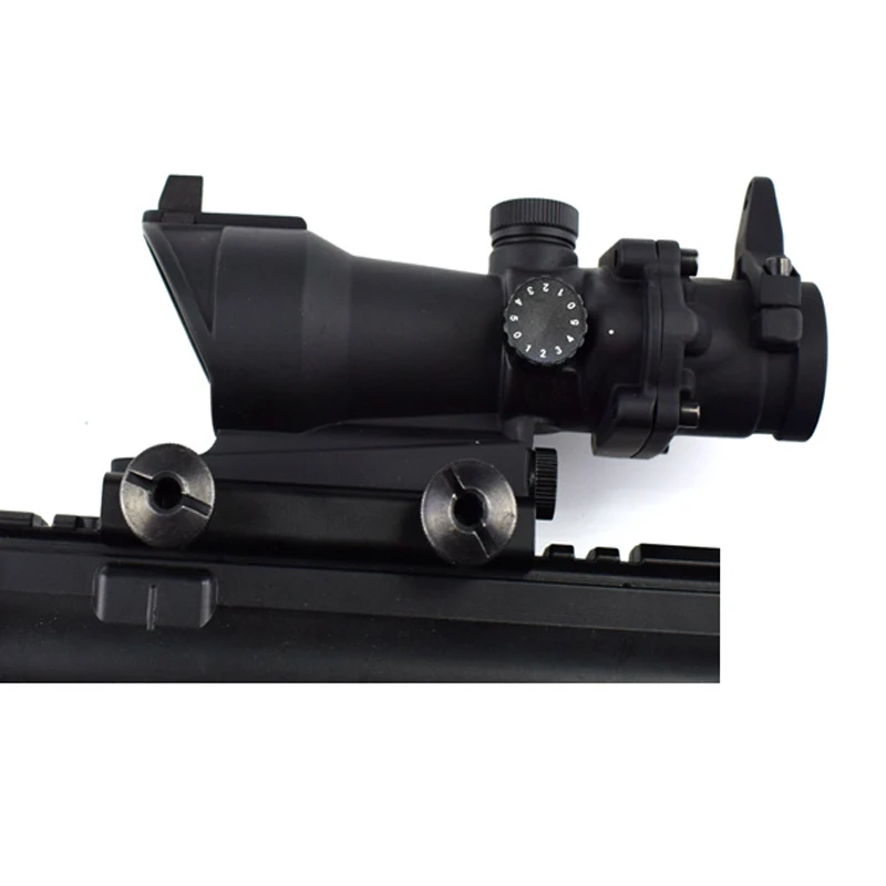 Охотничий оптический прицел тактический ACOG тип 1x32 красный/зеленый точечный для