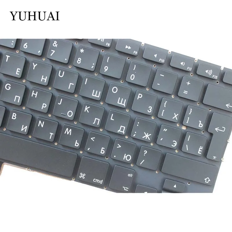 Клавиатура для ноутбука Macbook Pro 15 дюймов A1286 MB985 MB986 MC371 MC372 MC373 MC721 MC723 MD103 MD104 Русская
