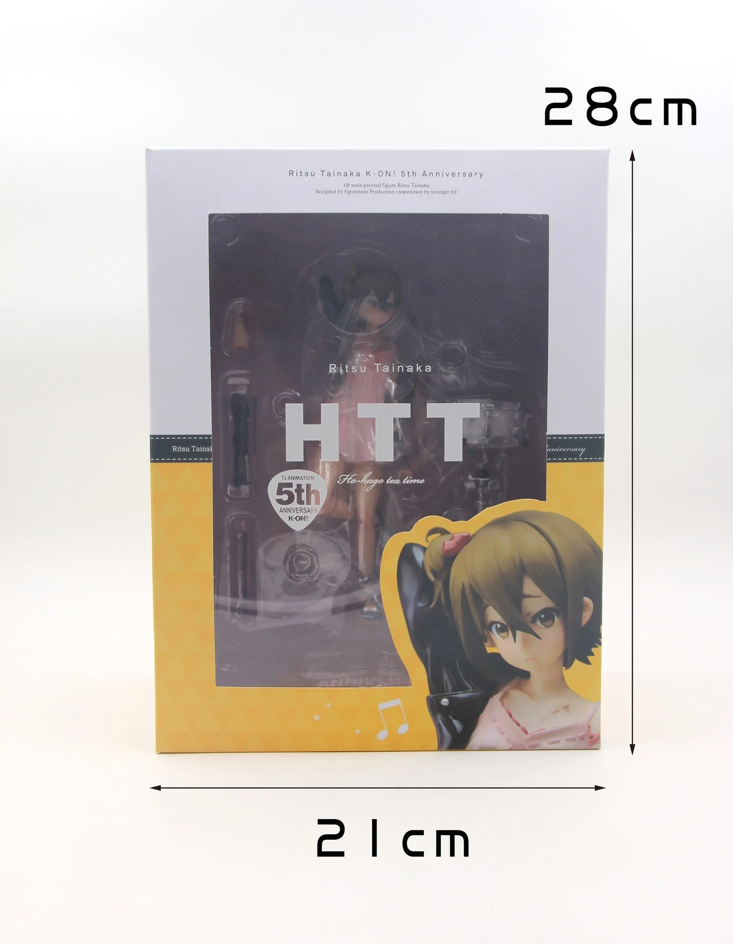 Более сильный K ON 5 летие мультфильм Танака ритсу 1/8 масштаб рисунок 19 см|Игровые