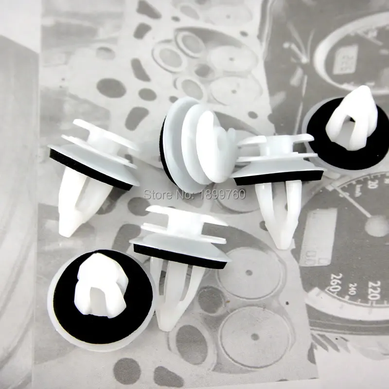 Заклепки Пластиковые для бампера и крыла 9 мм 30 шт. | Автомобили мотоциклы