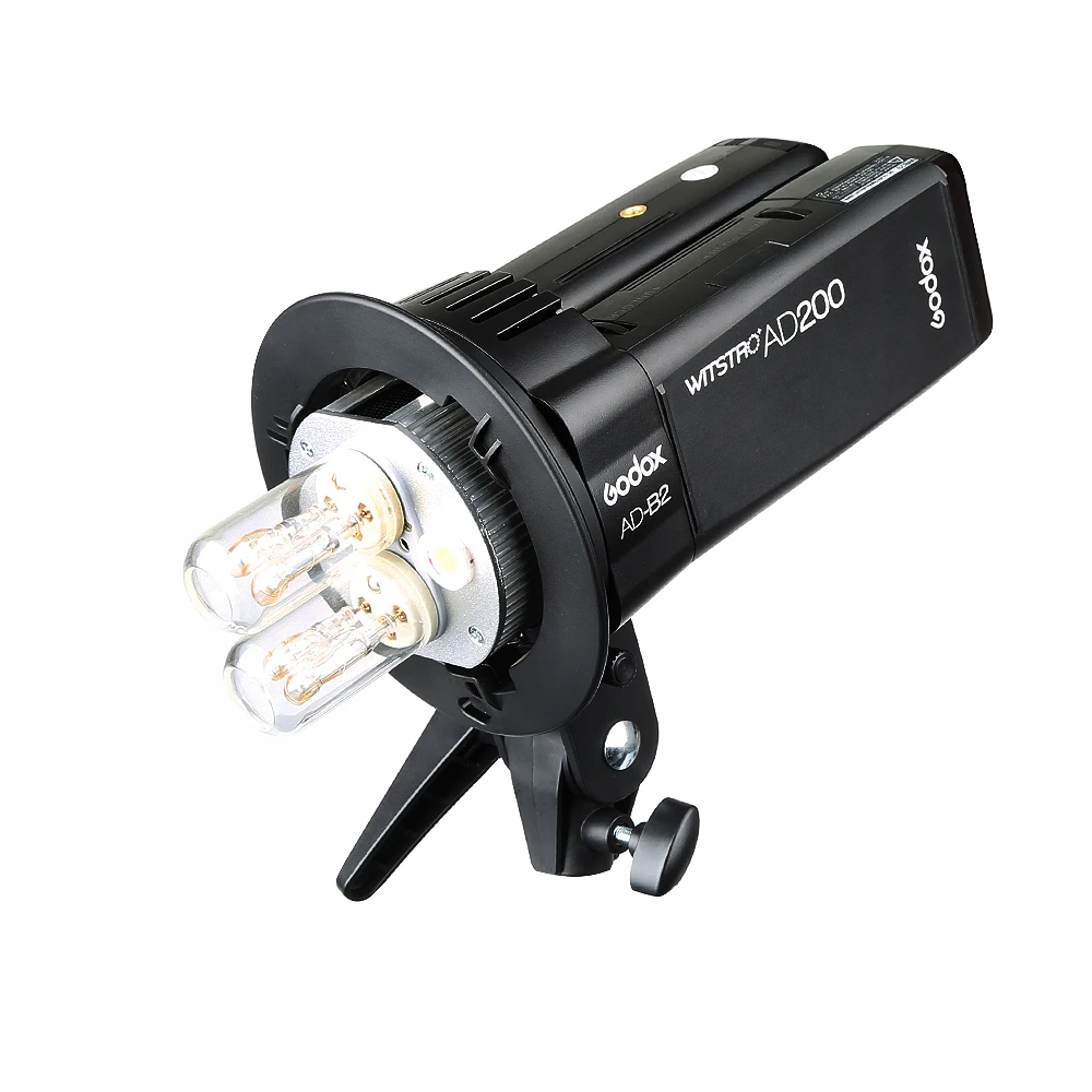 Godox карман Открытый вспышка 2 шт. AD200 2.4 г Беспроводной 200ws TTL HSS 1/8000 s синхронизации +