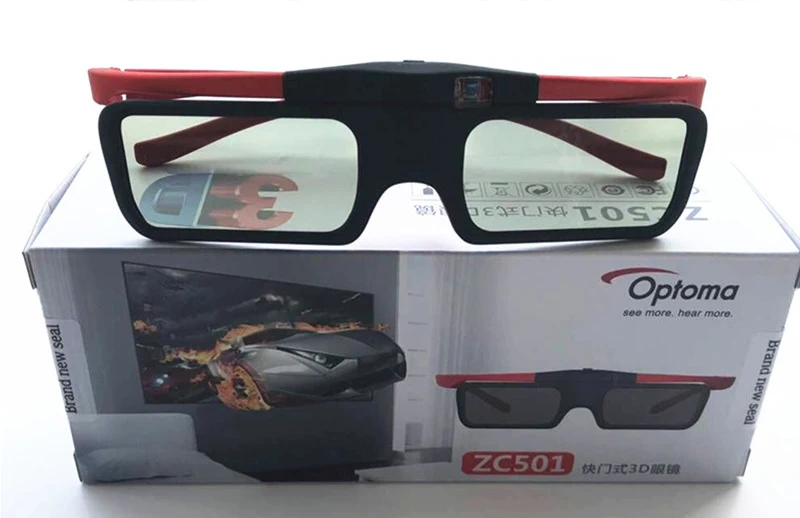 Оригинальные 3D очки ZC501 Универсальный DLP Link проектор для всех проекторов|3D