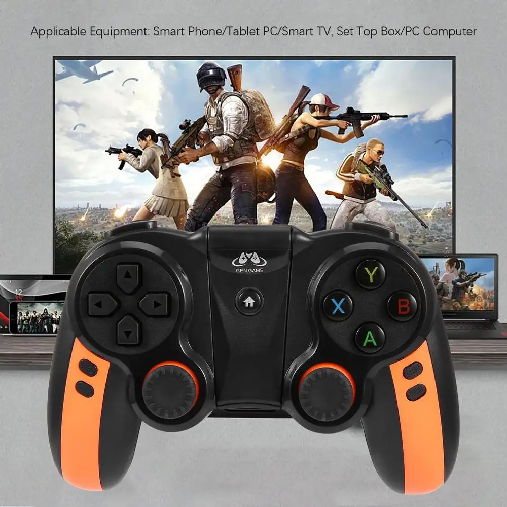 Новый GenGame S8 беспроводной Bluetooth игровой контроллер мобильный телефон ручка для