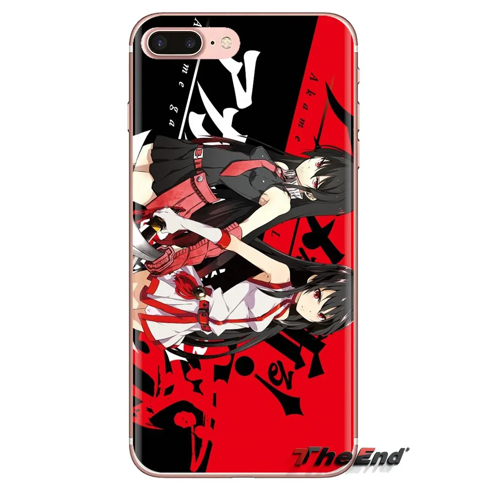 Для iPod Touch Apple iPhone 4 4S 5 5S SE 5C 6 6S 7 8 X XR XS Plus MAX мягкие прозрачные чехлы Чехлы Akame Ga Kill