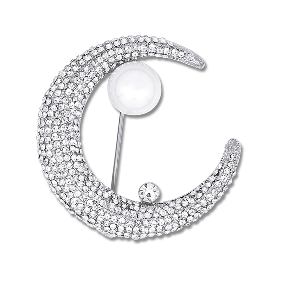 Zhen томоми изысканный Луна Уникальный знак имитация-жемчужина кристалл