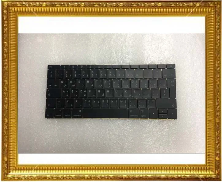 Новый ноутбук A1534 клавиатура арабский для MacBook Retina 12 &quotA1534 AR Клавиатура 2015 2016 2017
