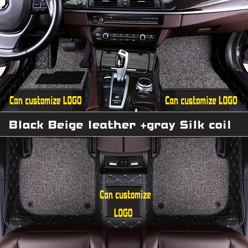 Пользовательские автомобильные коврики для Citroen все модели C3-XR C4 кактус C2 C3 C5 Aircross SUV - Название цвета: 1