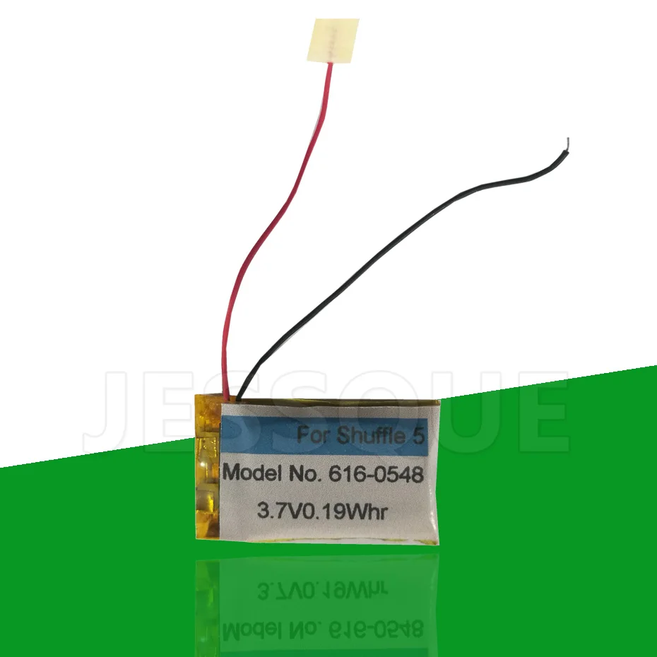 2 шт./лот 616 0548 0.19Whr Аккумулятор для ipod shuffle 4 го 5 6 поколения AKKU|Перезаряжаемые