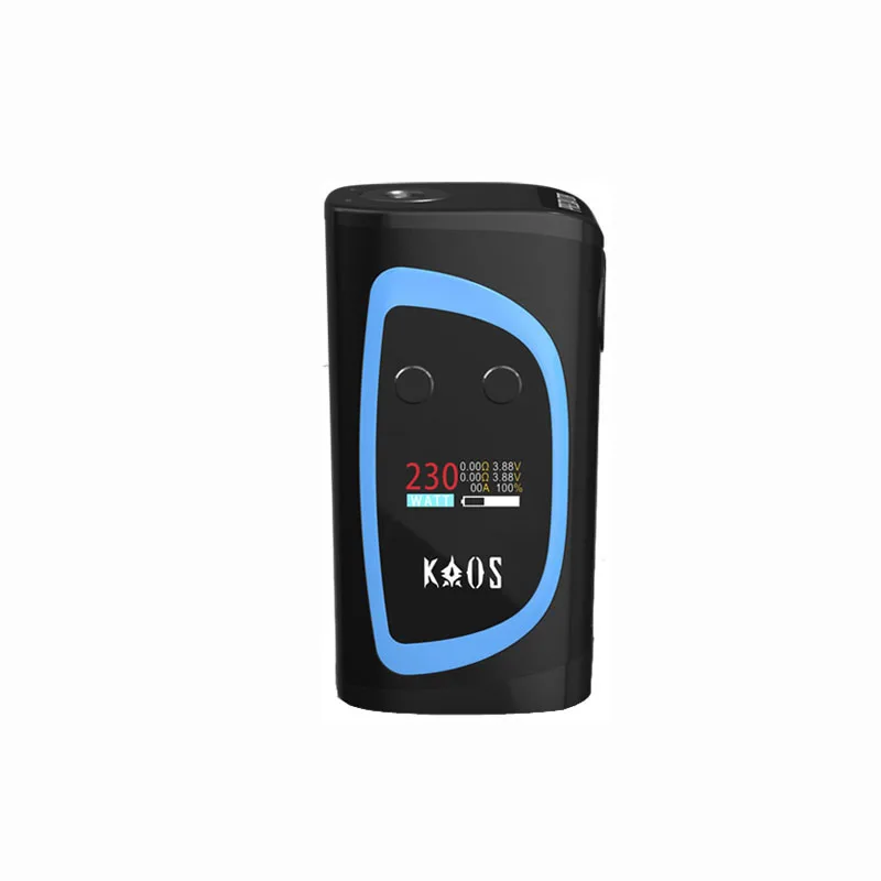 Новейший дизайн высокой мощности vape 10 Вт 230 электронная сигарета Sigelei Kaos Spectrum с