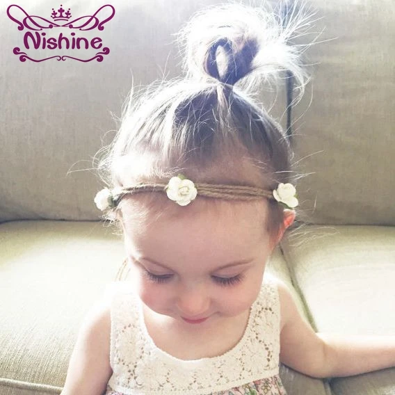 Детская лента для волос Nishine украшение на весну и лето аксессуары волос|kids hair