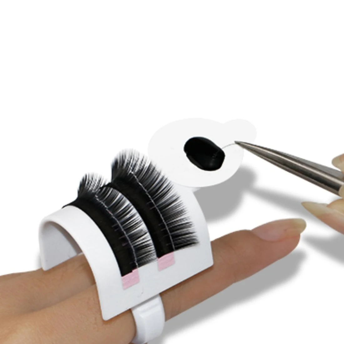 Индивидуальная Подставка для ресниц u образный клей наращивания держатель