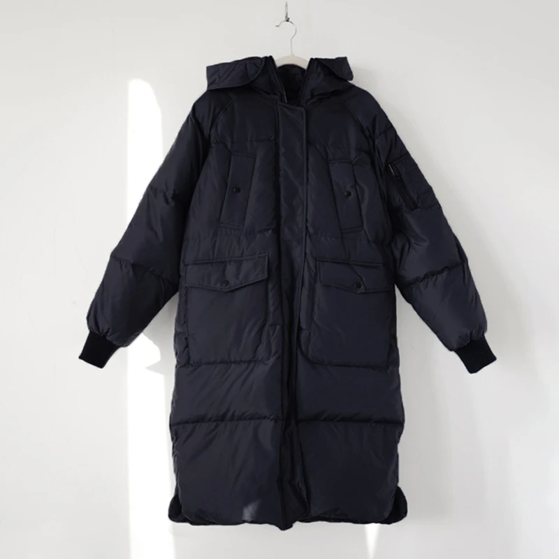 Теплая стеганая парка Новинка 2017 года Для женщин Зимняя толстовка с капюшоном