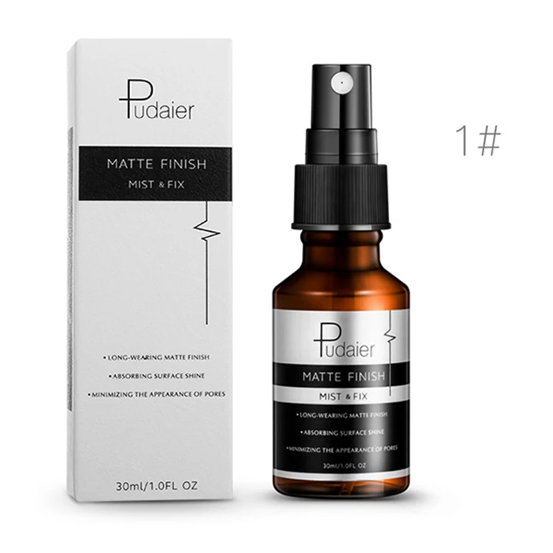 01 suit Oily skin Pudaier натуральный матовый макияж установка спрей основа матовая отделка бутылка контроль масла тонера увлажнитель длительного действия Fix - Цвет: 01 suit Oily skin