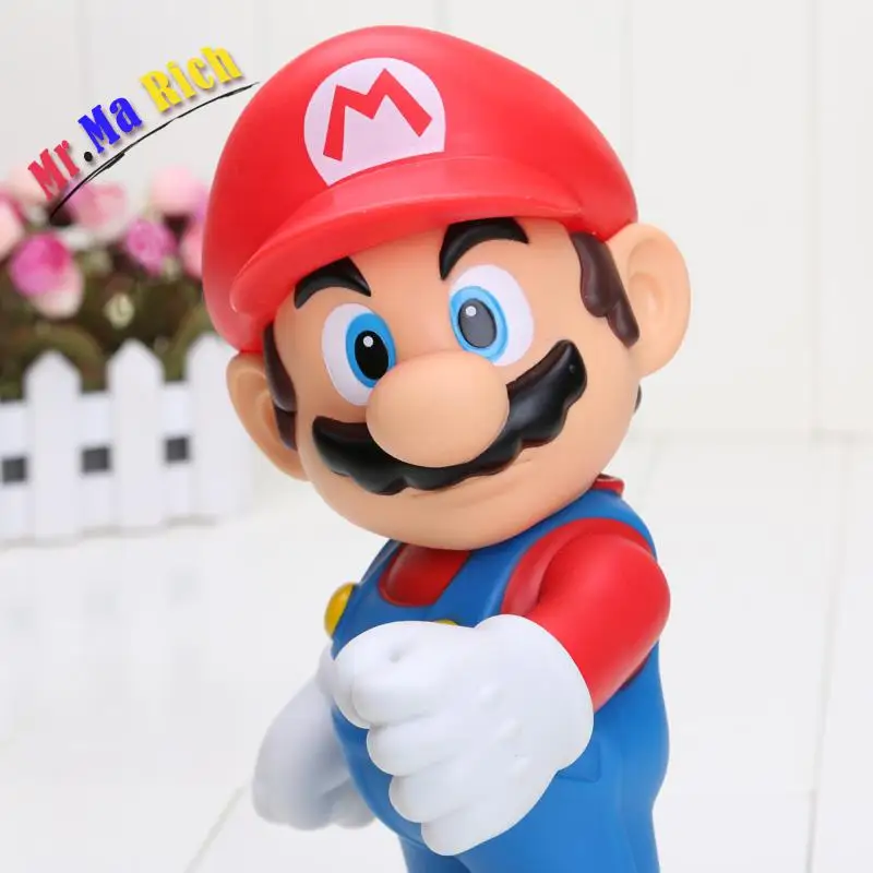 23 см Super Mario Bros Figura Yoshi Principessa Peach Pvc фигурка игрушка Марио Луиджи кукла|super mario bros|mario